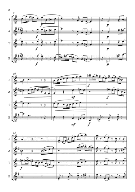 Mayfly Saxophone Quartet Page 2