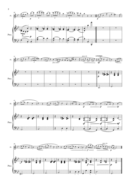 Mazurka In G Minor Op 67 No 2 For Flute Piano Page 2