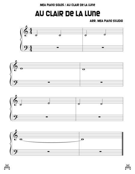 Mea Piano Level One Solos Page 2