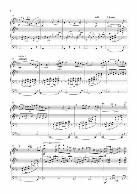 Meditation From Thais Arranged For Organ Solo Page 2