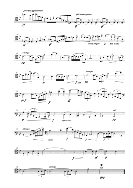Meditation From Thais For Bassoon And Piano Page 2