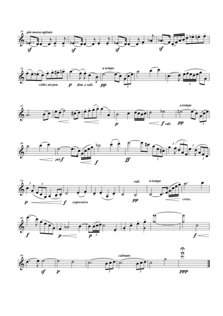 Meditation From Thais For Clarinet And Piano Page 2