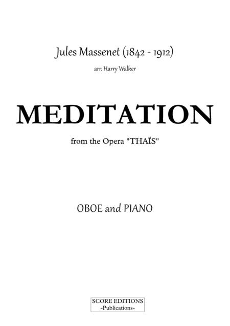 Meditation From Thais For Oboe And Piano Page 2