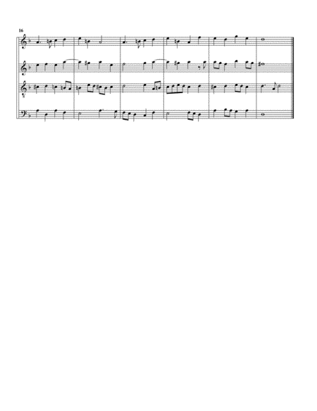 Mein Junges Leben Hat Ein End Swwv 324 Arrangement For 4 Recorders Page 2