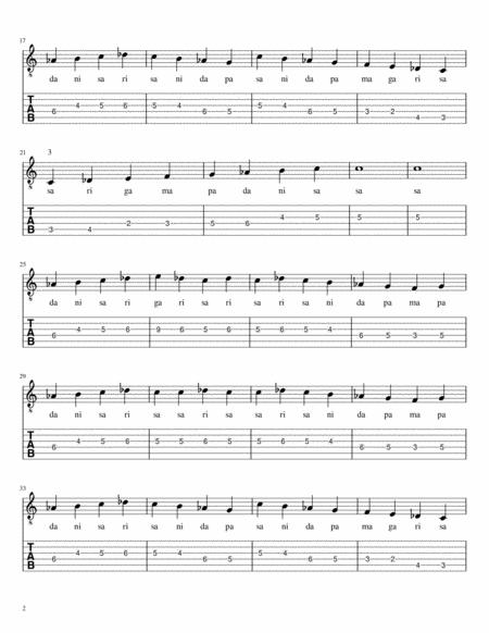 Melsthayi Varishas For Carnatic Music Study Page 2