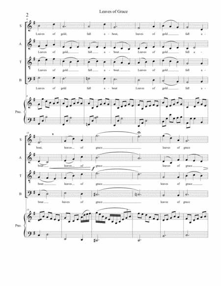 Memorial An Original Piano Solo From My Piano Book Serendipity Page 2