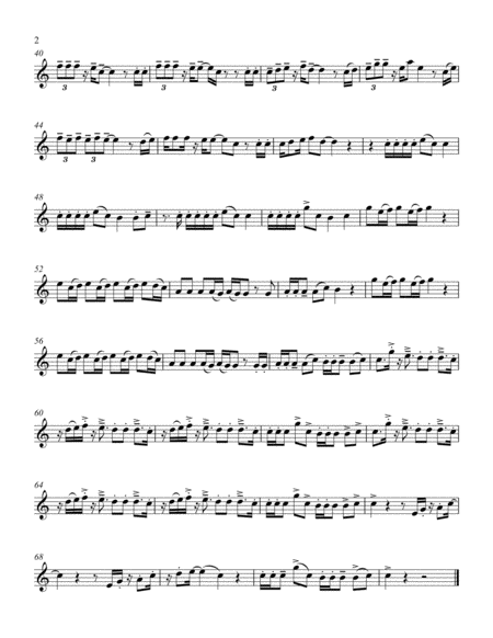 Memories By Maroon 5 Alto Sax Solo And Piano Accompaniment Page 2