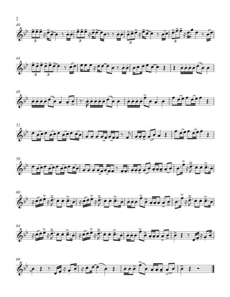 Memories By Maroon 5 Flute Solo And Piano Accompaniment Page 2