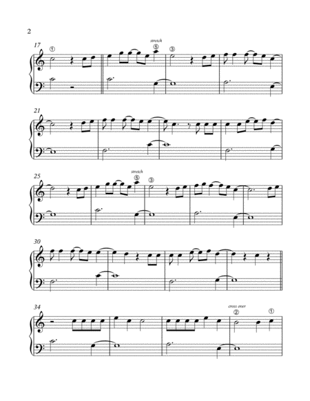 Memories Maroon 5 Easy Piano Page 2