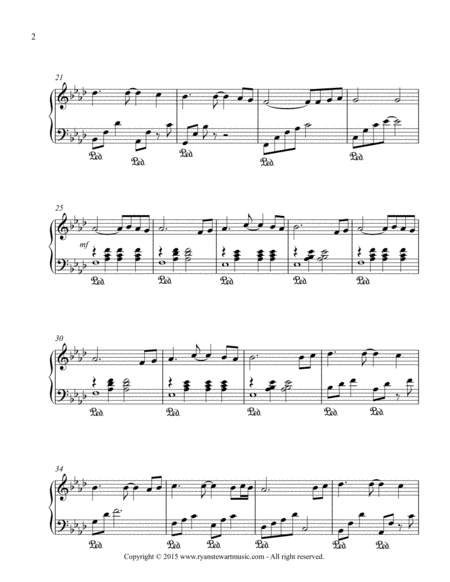 Memories Solo Piano Page 2