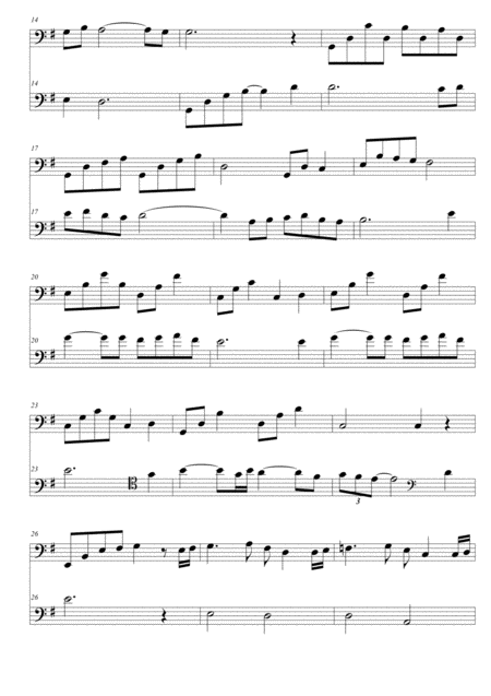 Memory From Departure For Cello Duet Page 2