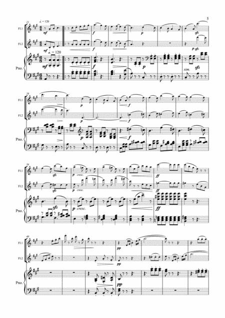 Mendelssohn Capriccio Op16 No1 Flute Duo 2 Flutes Flute Group Page 2