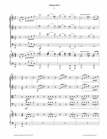 Mendelssohn Wedding March For Piano Quintet Page 2