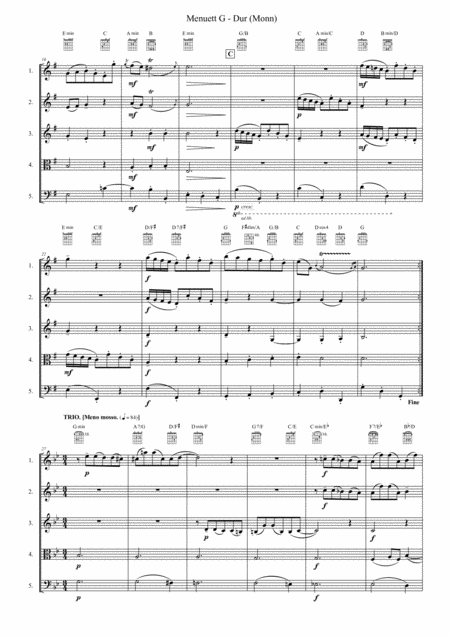 Menuet Page 2