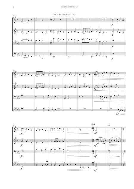 Merry Christmas For Brass Quartet Page 2