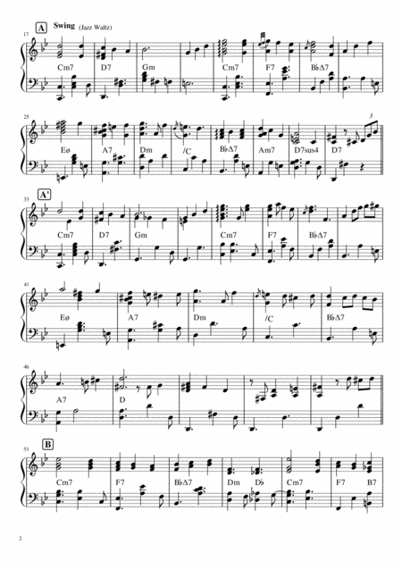 Merry Go Round Of Life Jazz Arrangement Page 2