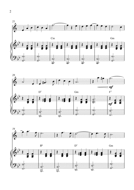 Metsakukkia Soprano Saxophone Solo And Piano Accompaniment Page 2