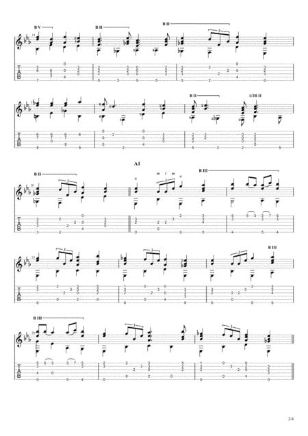 Milli Sorood National Anthem Of Afghanistan For Solo Guitar Notes Tabs Page 2