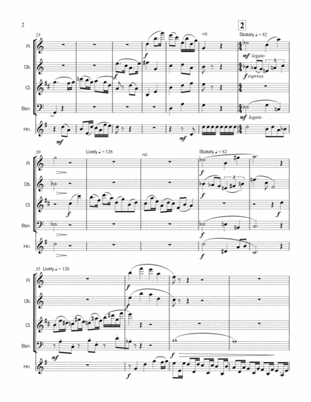 Miniatures For Woodwind Quintet Page 2