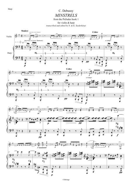 Minstrels For Violin Harp Page 2