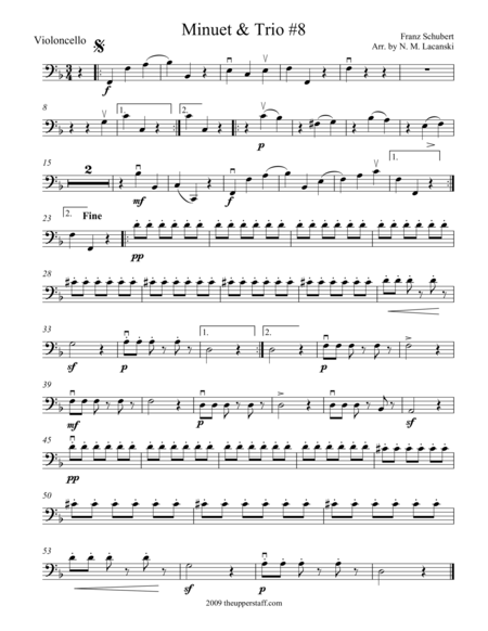 Minuet And Trio 8 Page 2