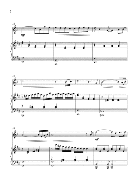 Minuet In D Minor Bwv Anh 132 Page 2