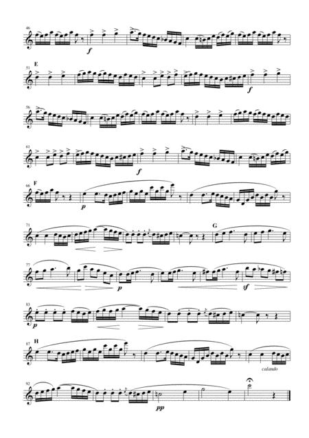 Minuetto From L Arlesienne Suite No 2 For Saxophone Quartet Page 2