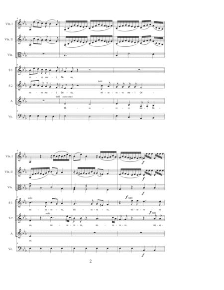 Miserere In Eb Full Score Page 2