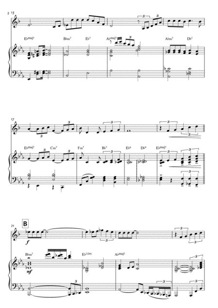 Misty For Trumpet And Piano Page 2