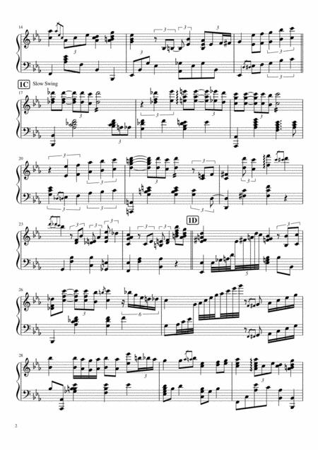 Misty Piano Arrangement Page 2