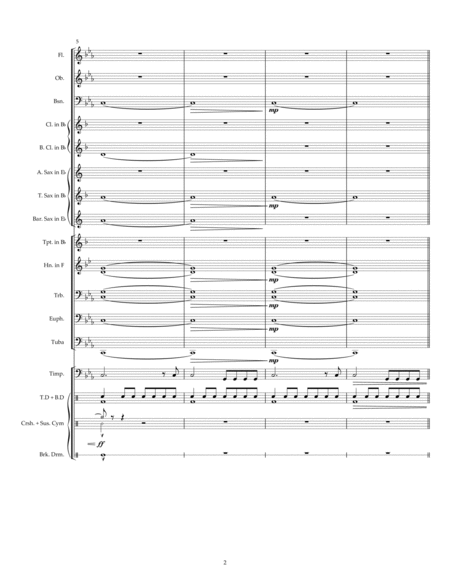 Molten Iron Full Score Page 2