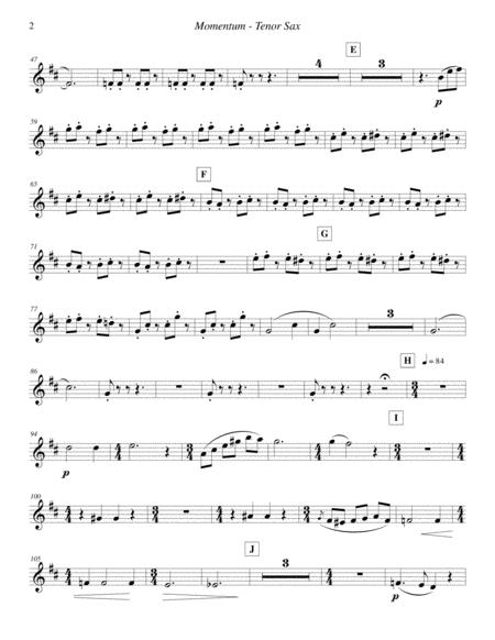 Momentum Op 22 Tenor Sax Page 2