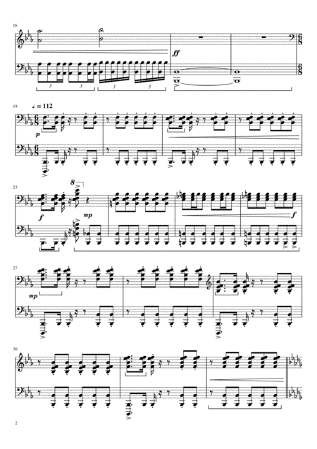 Monster Hunter Proof Of A Hero Piano Cover Page 2