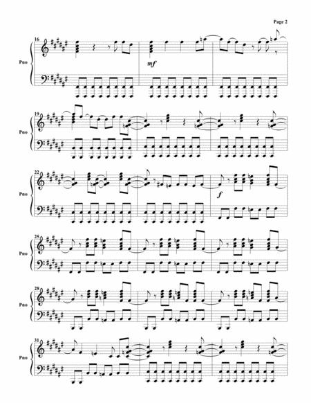 Mony Mony Piano Solo Page 2
