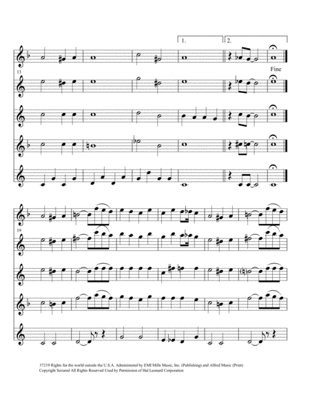 Mood Indigo Fors A Atb Sax Quartet Page 2