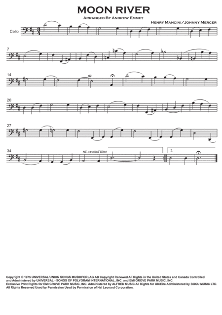 Moon River String Quartet Page 2