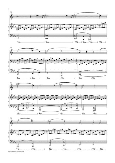Moonlight Sonata 1st Movement Alto Sax Page 2
