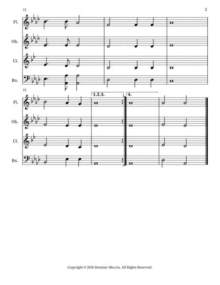 More Love To Thee Wind Quartet Page 2