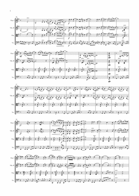 More Than Words String Quartet Page 2