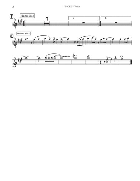 More Theme From Mondo Cane For Little Big Band Page 2