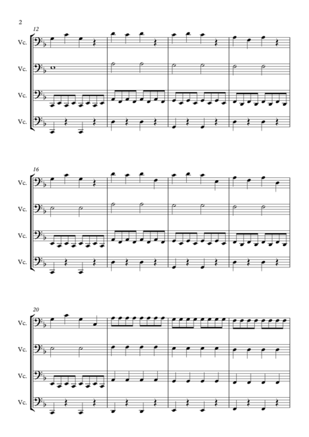 Motion Easy Cello Quartet Page 2