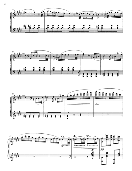 Movement Ii From Piano Sonata No 1 In A Minor Page 2