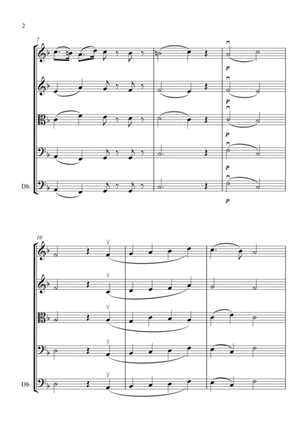 Mozart March Of The Priests By Mozart Score And Parts Page 2