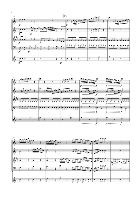 Mozart Piano Sonata No 7 In C K309 Mvt I Wind Quintet Page 2