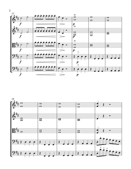 Mozart Symphony No 1 K16 Page 2