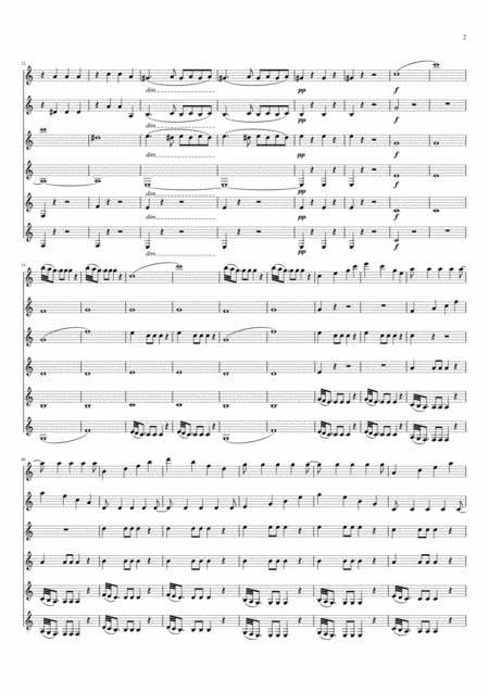 Mozart Symphony No 25 K 185 1st Movement For Clarinet Choir Page 2