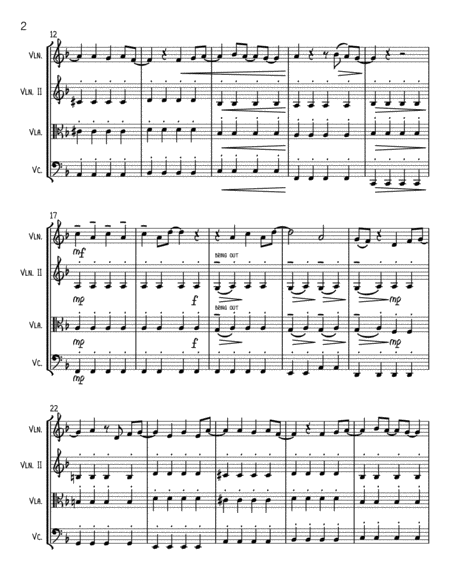 Mr Blue Sky String Trio Optional Vln2 Or Vla Page 2