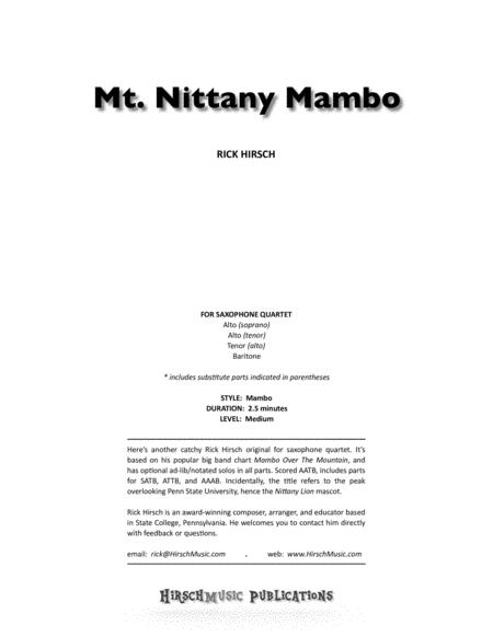 Mt Nittany Mambo Page 2