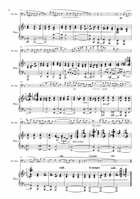 Murray Aria Tenor Saxaphone Piano Page 2