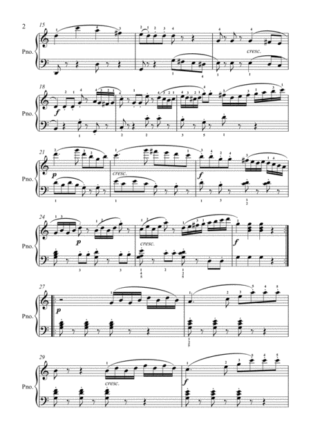 Murray Clementi Sonatina Op36 No3 1st Mvt 2nd Piano Part Page 2